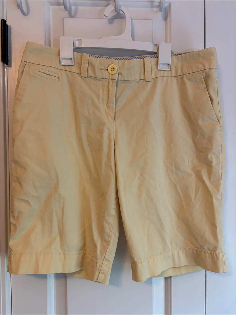 Tommy Hilfiger Light Yellow Chino Shorts